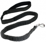 PET NOVA BUNGEE pavadėlis 120-180 cm/2,5 cm juodas
