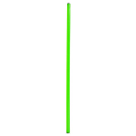 Gimnastikos Lazda NO10 120 cm SPR-25120 G, žalia