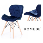 Kėdė Homede Silla V, tamsiai mėlyna