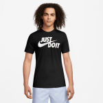 Nike vyri&scaron;ki sportiniai mar&scaron;kinėliai Tee Just do It Swoosh M, juodi AR5006-011