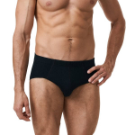 Medvilninės kelnaitės vyrams, juodos