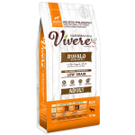 Vivere Holistic sausas maistas didelių veislių suaugusiems &scaron;unims su buivolu 12kg