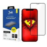 3MK FlexibleGlass Max apsauginis stiklas skirtas Apple iPhone 12 Pro Max, Juoda