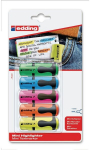 Mini žymekliai Edding E-7/5 Bl, 1-3mm, 5 vnt., spalvų miksas