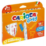 Flomasteriai BABY, Carioca, 12 sp.