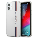 US Polo USHCP12SPCUSSWH, skirtas iPhone 12 mini, baltas
