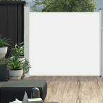 I&scaron;traukiama &scaron;oninė kiemo pertvara vidaXL, 170x300cm, rusva