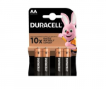 Duracell Basic AA elementai, 4 vnt.