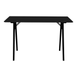 Ra&scaron;omasis stalas, 120x60x75 cm, juoda