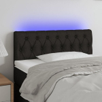 Galvūgalis su led, juodas, 90x7x78/88cm