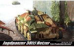 Klijuojamas modelis Academy 13230 Jagdpanzer 38(t) HETZER LATE VERSION 1/35