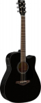 Elektroakustinė gitara Yamaha FGX800C BLII