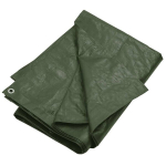 Žalias tentas vidaXL, 6x10m, 180g/m&sup2;, Hdpe