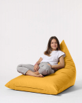 Sėdmai&scaron;is Pyramid Big Bed Pouf, geltonas