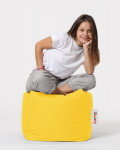 Sėdmai&scaron;is Square Pouf, geltonas