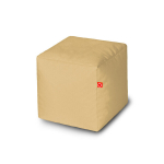 Pufas Qubo&trade; Cube 50 Latte Pop Fit, smėlio spalvos
