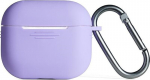 Beline silikoninis dėklas Apple Airpods 3, violetinis