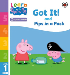 Learn with Peppa Phonics Level 1 Book 3 - Got It! and Pips in a Pack Phonics Reader