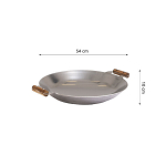 Wok keptuvė GrillSymbol WP-545 inox, &oslash; 54 cm