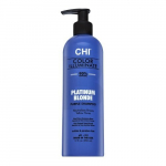 CHI Color Illuminate Platinum Blonde Purple Shampoo &scaron;viesinantis &scaron;ampūnas platinos blondinei ir žiliems plaukams 355 ml