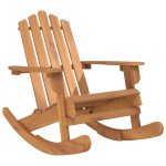 Lauko baldų komplektas vidaXL adirondack, rudas