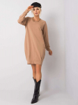 Suknelė moterims Basic Feel Good 2016102768265, smėlio spalvos