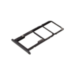 SIM kortelės laikiklis Huawei Y7 2019 Midnight Black ORG