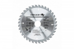 Hogert TCT pjūklas a&scaron;menys HT6D776, 165mm, 18 dantų, 1.4mm, 30mm, Mangano plienas, 9200 RPM, ATB, sumažinta &scaron;ilumos deformacija