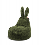 Vaiki&scaron;kas sėdmai&scaron;is Qubo&trade; Baby Rabbit Bush Fluffy Fit, žalias