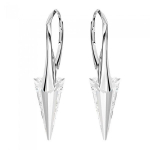 Sidabriniai auskarai moterims DiamondSky &bdquo;Spike II&ldquo; su Swarovski kristalais