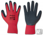 Apsauginės darbo pir&scaron;tinės Bradas Perfect grip red