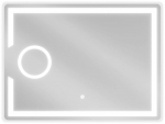 Vonios veidrodis Mexen Onyx LED, baltas