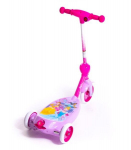 Triratis elektrinis paspirtukas vaikams Huffy Disney Princess Bubble, rožinis