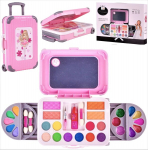 Vaiki&scaron;kas makiažo rinkinys lagamine