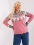 Megztinis moterims Factory Price, rožinis, XL/XXL