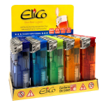 Elico žiebtuvėlis piezo P1821 su LED &scaron;viesa 25vnt