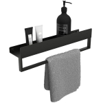 Vonios kambario lentyna SF01 45cm black matt