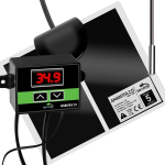 &Scaron;ildymo kilimėlis su termostatu, Terrario Amantea 2.0, LED ekranas, 7W, 28x15 cm