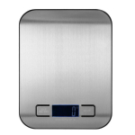 Virtuvinės svarstyklės Ne&scaron;iojamos elektroninės svarstyklės skaitmeninis ekranas Mini maisto svarstyklės virtuvės kepimui, didelio tikslumo 5 kg / 11 svarų juodas pagrindas