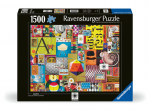 Ravensburger dėlionė 1500 detalių Eames variacijos