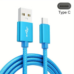 USB C greito įkrovimo laidas, Mėlyna