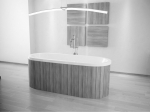 Vonia Besco Victoria, 160 x 75 cm, be apdailos, su klik-klak auksiniu