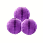 Popieriniai žibintai &scaron;ventėms, Violetinė