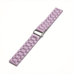 Dervinė apyrankė 20mm i&scaron;maniesiems laikrodžiams, Violetinė