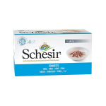Schesir konservai katėms su tunu, 6x50 g