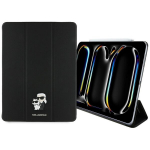 Karl Lagerfeld KLFC13PM24SAKCK iPad Pro 13" 2024 Book Cover czarny|black Saffiano Magnetic Karl &Choupette