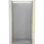 Du&scaron;o durys Mexen Exo, stumdomos, 90 cm, transparent/gold