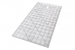Stačiakampis du&scaron;o padėklas Besco Vexo Marble, 140 x 90 cm