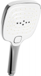 Rankinė du&scaron;o galvutė Mexen R-17, 3 funkcijos, Chrome/White