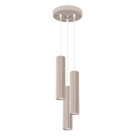 Sollux Lighting pakabinamas &scaron;viestuvas Karbon 3P, taupe spalvos